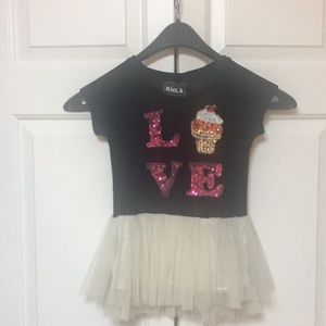 Girls cupcake tunic